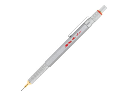 rotring Porte-mines 800, 0,5 mm, argent