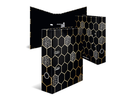 HERMA Classeur à motif 'Abstract', A4, Hexagon