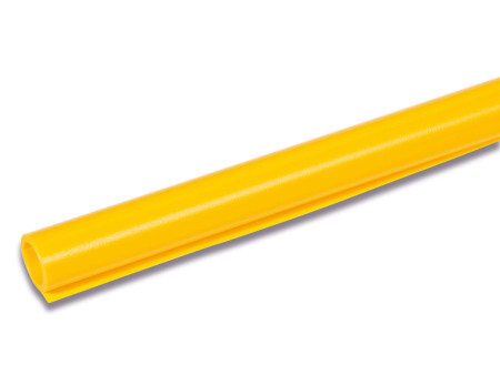 HERMA Film couvre-livres, 400 mm x 2 m, en PP, jaune, non