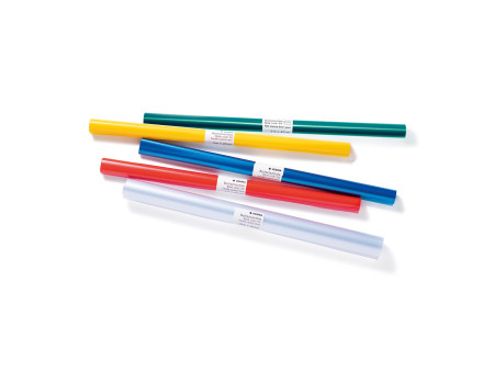 HERMA Film couvre-livres, 400 mm x 2 m, en PP, bleu, non