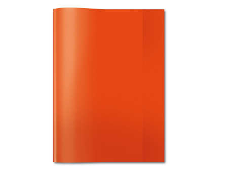 HERMA Protège-cahiers, format A4, en PP, rouge transparent