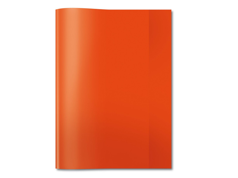 HERMA Protège-cahiers, format A4, en PP, rouge transparent