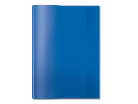 HERMA protège-cahier, format A4, en PP, bleu transparent