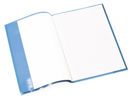 HERMA protège-cahier, format A4, en PP, bleu transparent