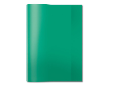 HERMA Protège-cahiers format A4, en PP, vert transparent