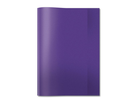 HERMA Protège-cahiers, format A4, en PP, violet transparent