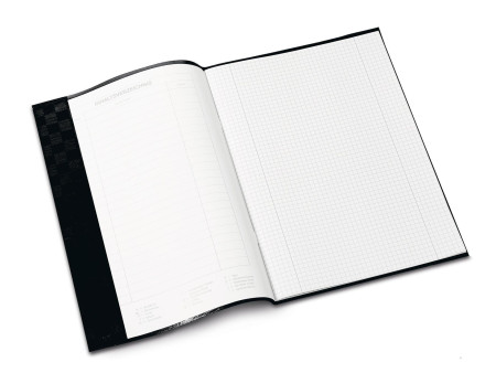 HERMA Protège-cahier, A4, en PP, noir opaque