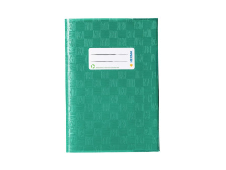 HERMA Protège-cahier, A5, en PP, vert foncé opaque