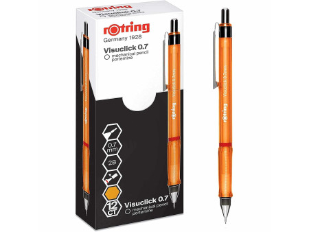 rotring Porte-mines Visuclick 0,7 mm, orange