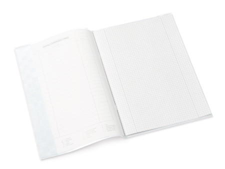 HERMA Protège-cahier, A4, en PP, blanc opaque