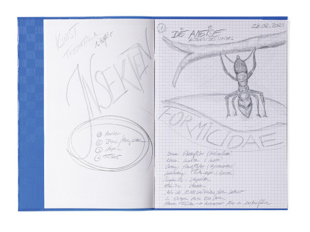 HERMA Protège-cahier, A4, PP, bleu foncé opaque