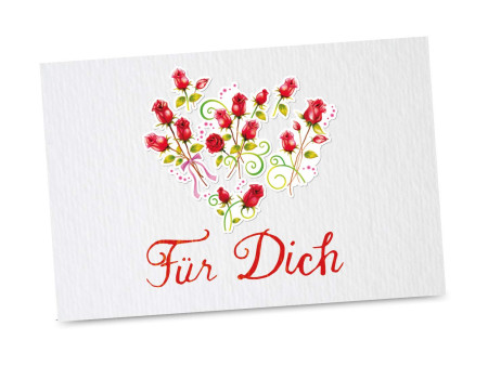 HERMA Sticker DECOR 'Bouquets de roses'