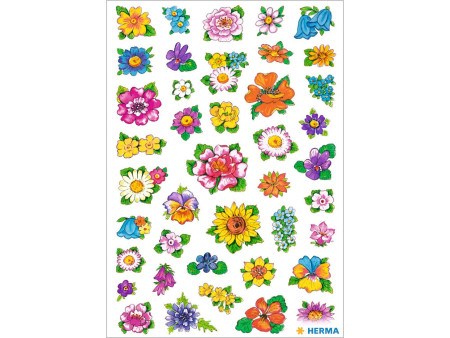 HERMA Autocollants DECOR 'Petites fleurs'