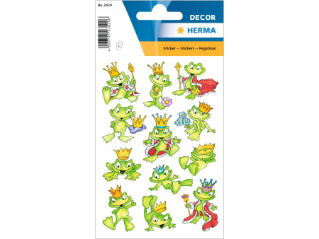 HERMA Sticker DECOR 'Roi grenouille'