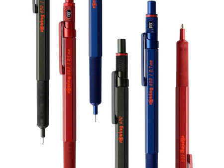 rotring Stylo à bille rétractable 600, noir