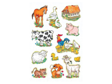 HERMA Autocollants DECOR 'Animaux de ferme'
