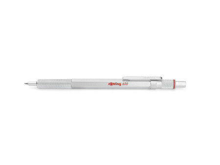 rotring Stylo à bille rétractable 600, argent