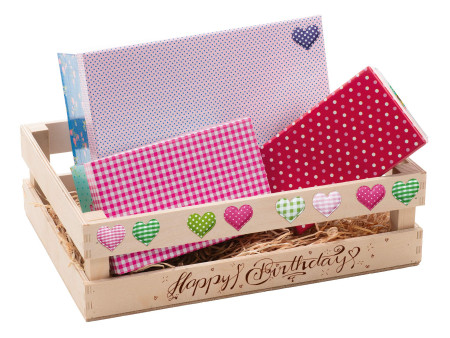 HERMA Sticker DECOR 'Coeurs & Lettres', gravure en argent