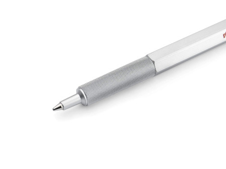 rotring Stylo à bille rétractable 600, argent