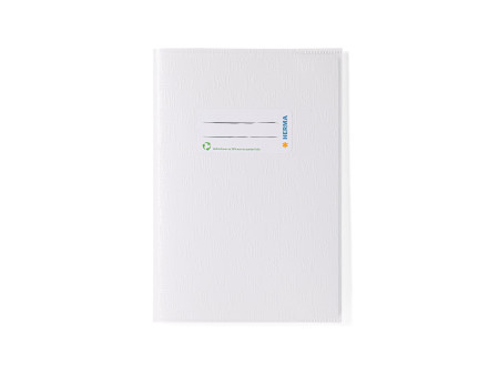 HERMA Protège-cahier, A5, en PP, blanc opaque