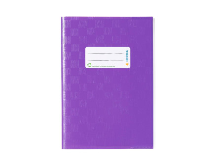 HERMA Protège-cahier, A5, en PP, violet opaque