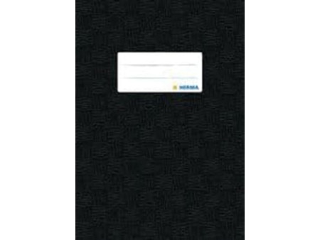 HERMA Protège-cahier, A5, en PP, noir opaque