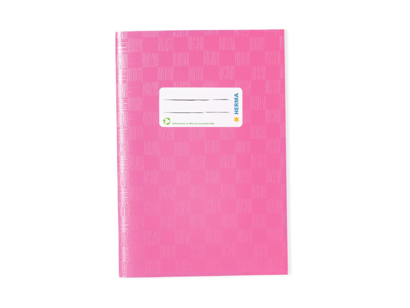 HERMA Protège-cahier, A5, en PP, rose opaque