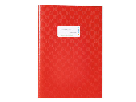 HERMA Protège-cahier, A4, en PP, rouge opaque