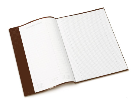 HERMA Protège-cahier, A4, en PP, brun opaque