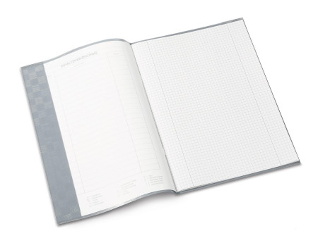 HERMA Protège-cahier, A4, en PP, gris opaque