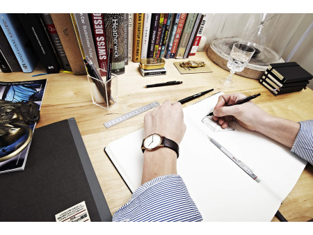 rotring Stylo à bille rétractable 800, argent