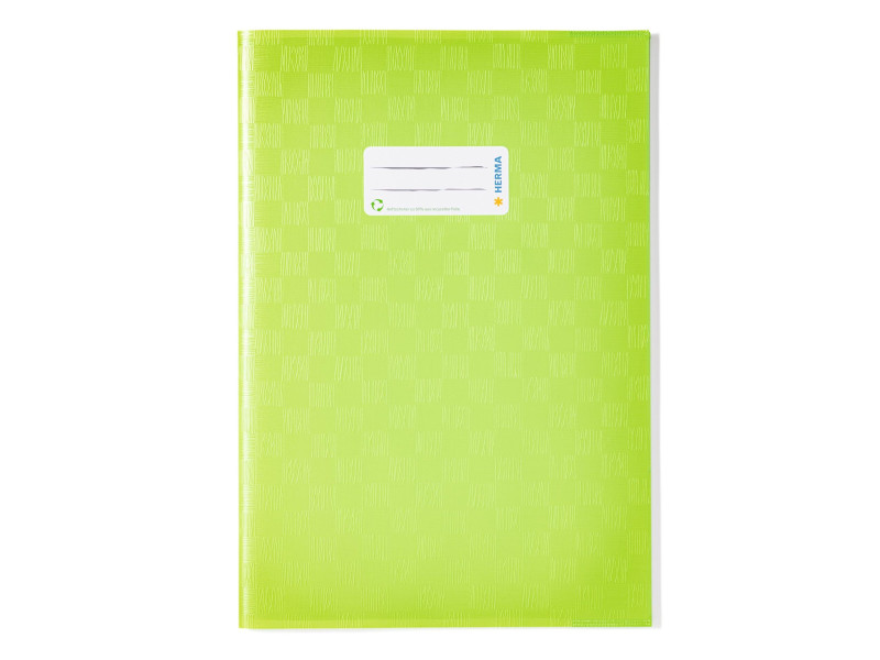 HERMA Protège-cahier, A4, PP, vert clair opaque