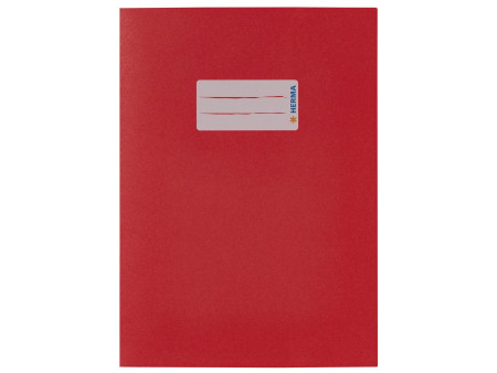 HERMA Protège-cahier, en papier, A5, rouge foncé