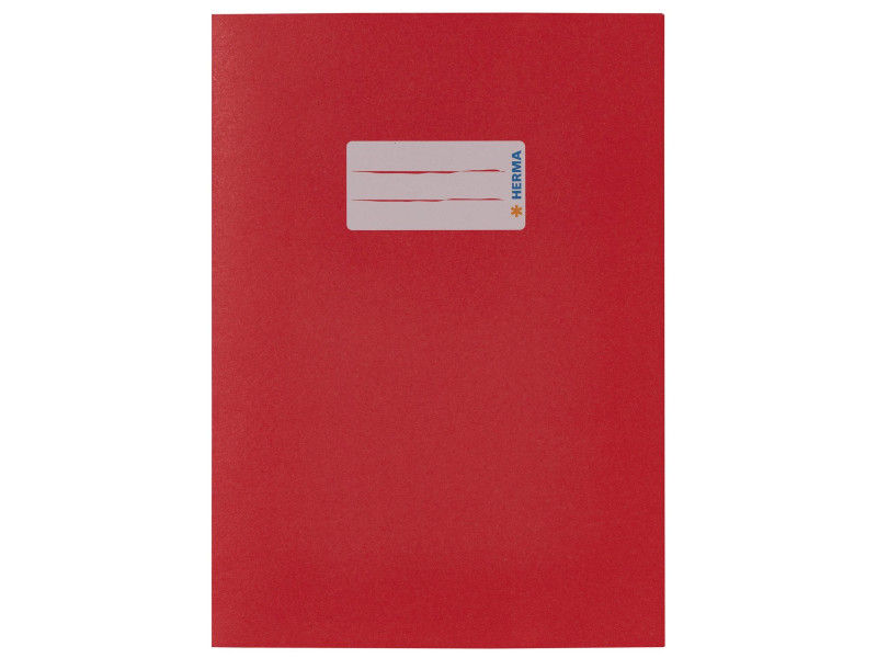 HERMA Protège-cahier, en papier, A5, rouge foncé