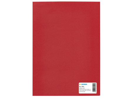 HERMA Protège-cahier, en papier, A5, rouge foncé