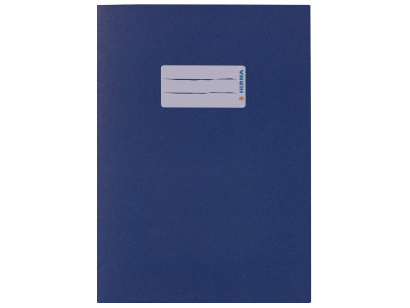 HERMA Protège-cahier, en papier, A5, bleu foncé