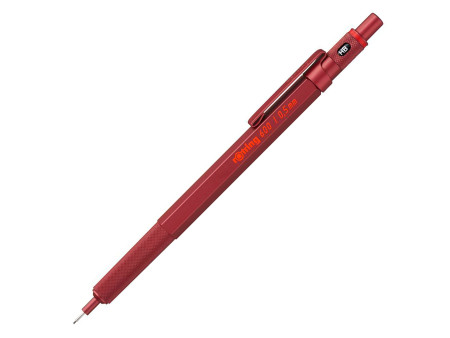 rotring Porte-mines 600, 0,5 mm, rouge métallique