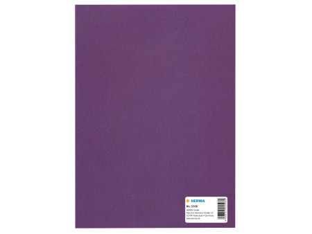 HERMA Protège-cahier, en papier, A5, violet