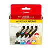 canon cartouche jet d'encre rainbow pack cli-571 c/m/y/bk