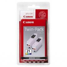 Twin Pack Canon BCI-21 Couleur (2 cartouches)