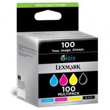 Pack Cartouches Lexmark 100 - BK/C/M/Y