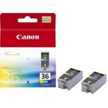 Cartouche Canon CLI-36 - Couleur twin pack (pack 2)