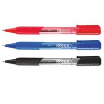 Kores stylo  bille rtractable jetable K-PEN K6, noir, F