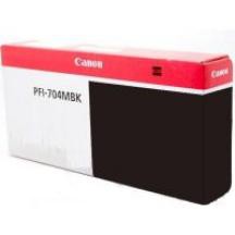 Cartouche Canon PFI-704mbk - Noir mate