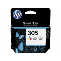 Cartouche Jet d'encre HP 305 (1 Cyan + 1 Magenta + 1 Jaune) 3YM60AE#301