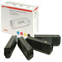 Pack 4 toners OKI  type C6 - 5.000 pages