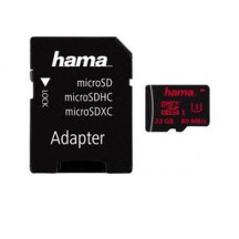 hama Carte mmoire Micro SecureDigital HC, Classe 3, 32 Go