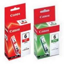 Cartouche Canon BCI-6R + BCI-6G -  Rouge/Vert (pack 2)