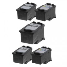 Multipack compatible Canon PG-510 + CL-511 (5 cartouches XL)