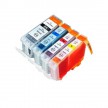 Multipack compatible Canon BCI3 (4 cartouches)